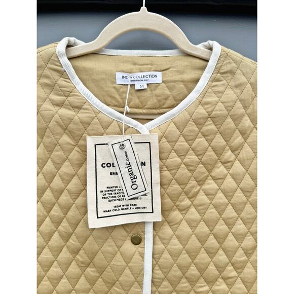 NWT EMERSON FRY India Collection Quilted Jacket Medium M - Picture 4 of 7